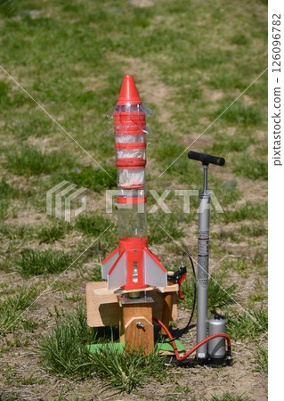 PET bottle rocket 126096782