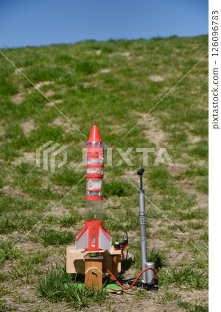 PET bottle rocket 126096783