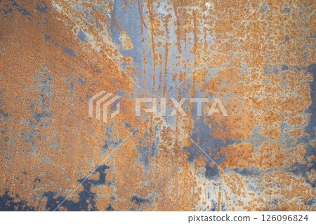 Rusty iron plate a-1-2 Light 126096824