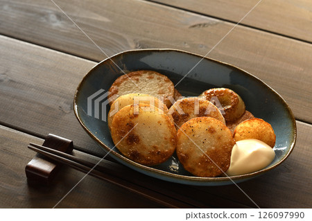 Baked potatoes 126097990