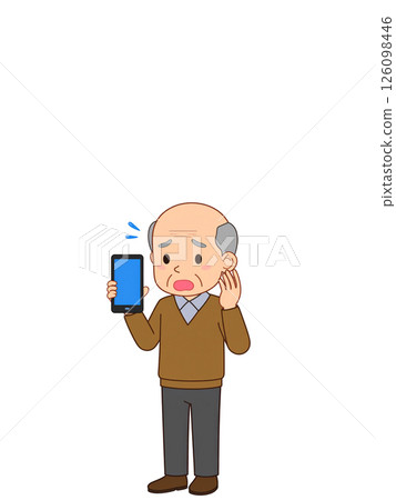 老年人、智慧型手機、問題 126098446