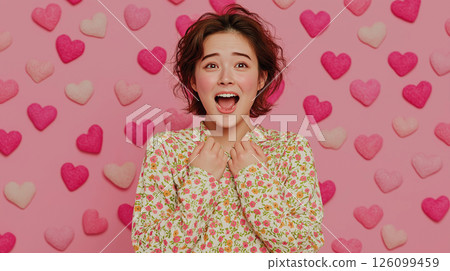 A woman who makes your heart flutter 126099459