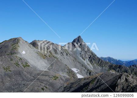Mt. Yari @Kamikochi / Mt. Yari seen from Tenguhara (Tenguike route, Tenguhara junction) 126099806