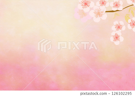 背景資料:初春盛開的梅花 背景資料:初春盛開的梅花 126102295