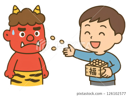 Setsubun's beanpowder 126102577