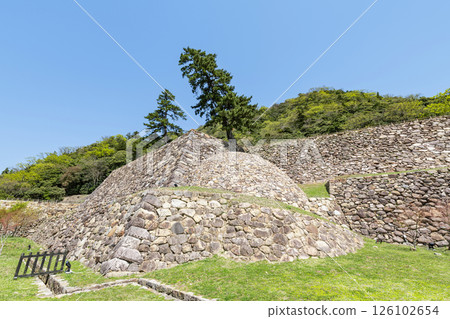 Tottori Castle ruins (stone wall) Tottori City, Tottori Prefecture Tottori Castle ruins (stone wall) Tottori City, Tottori Prefecture 126102654