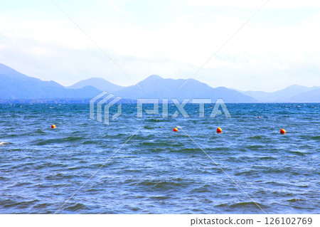 豬苗代湖, 豬苗代遊覽船, 豬苗代, 白鳥丸, 長濱, 湖畔, 龜丸, 天鵝船, 湖, 福島縣, 沖澤 126102769