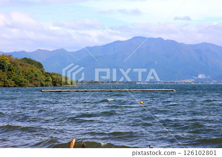 豬苗代湖, 豬苗代遊覽船, 豬苗代, 白鳥丸, 長濱, 湖畔, 龜丸, 天鵝船, 湖, 福島縣, 沖澤 126102801