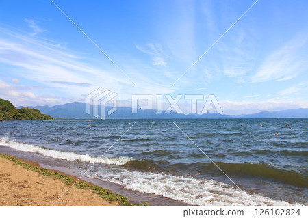 豬苗代湖, 豬苗代遊覽船, 豬苗代, 白鳥丸, 長濱, 湖畔, 龜丸, 天鵝船, 湖, 福島縣, 沖澤 126102824