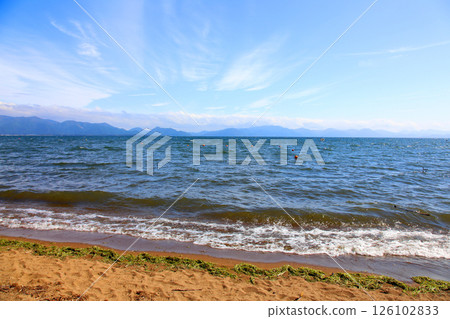 豬苗代湖, 豬苗代遊覽船, 豬苗代, 白鳥丸, 長濱, 湖畔, 龜丸, 天鵝船, 湖, 福島縣, 沖澤 126102833