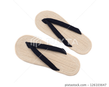 Japanese-style room sandals 126103647