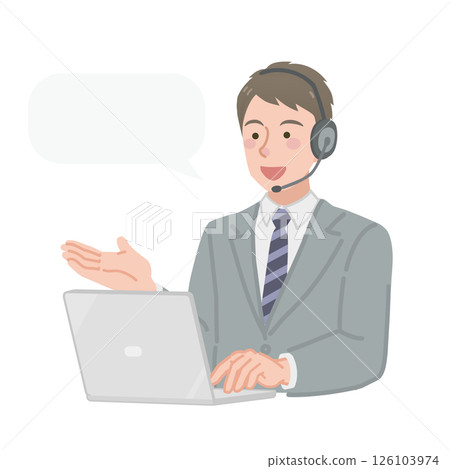商人在網上聊天 126103974