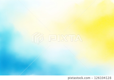 Blue and yellow background material 126104128