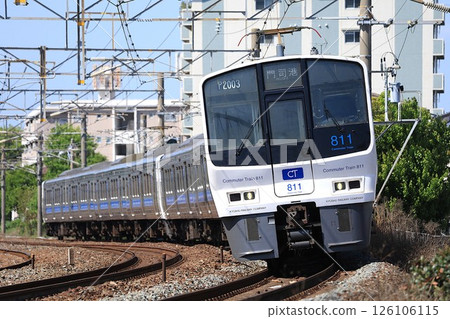 [JR Kyushu] 811 series (Kagoshima Main Line: Orio - Jinbara) 126106115