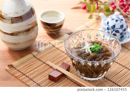 Mozuku vinegar 126107455
