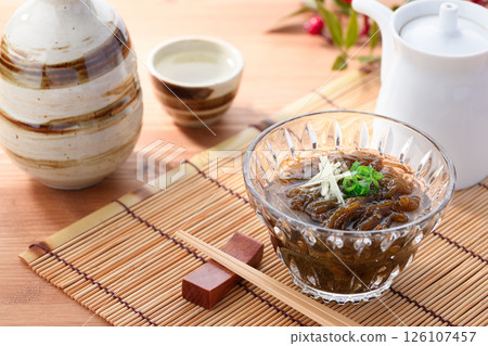 Mozuku vinegar 126107457