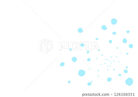 Background material with light blue polka dots Background material with light blue polka dots 126108351
