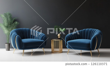 armchair, interior, sofa 126110371