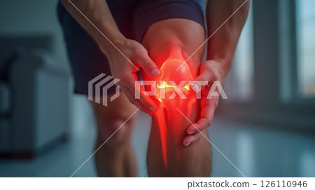 Knee pain management techniques for athletes during rehabilitation sessions in a gym setting Knee pain management techniques for athletes during rehabilitation sessions in a gym setting 126110946