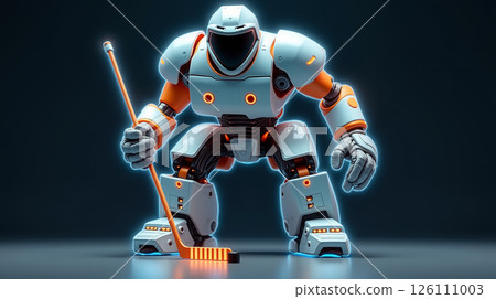 Advanced cleaning robot showcases innovative design and functionality in urban environment Advanced cleaning robot showcases innovative design and functionality in urban environment 126111003