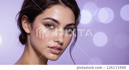 Digital Lavender & Pearl White Shine - A calming mix of Digital Lavender with soft, glowing pearl white, ideal for 126113498
