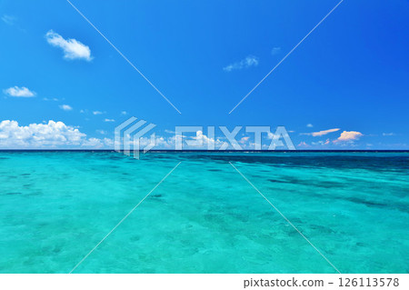 沖繩Miyakojima藍天和海 126113578