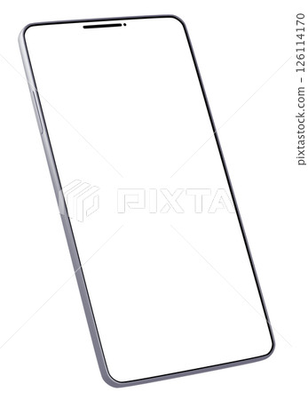 3D 材質_智慧型手機_銀色 3D 材質_智慧型手機_銀色 126114170