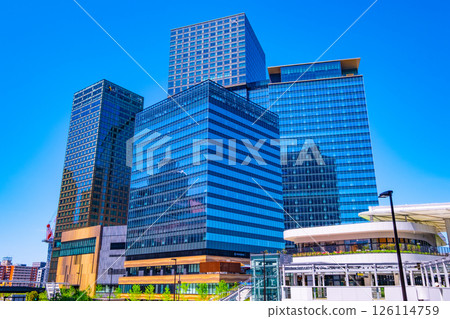 Skyscrapers on the west side of Osaka Station 126114759