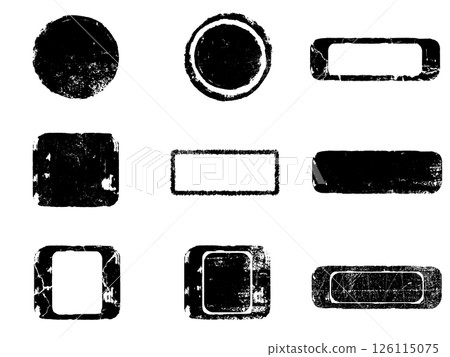 Black and white grunge. Distress overlay texture. Abstract surface dust and rough dirty wall background concept. Distress illustration simply place over object to create grunge effect. Vector EPS10. 126115075