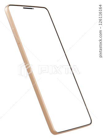 3D 材質_智慧型手機_黃色 126116164