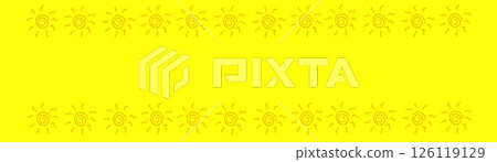 太陽插圖框架，背景資料 126119129