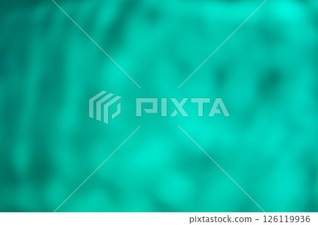 Green color image of swaying shadows on water (stock photo) 126119936