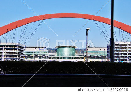 Haneda Airport, Terminal 2 exterior (Tokyo) Haneda Airport, Terminal 2 exterior (Tokyo) 126120668