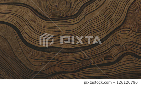Antique wood grain pattern 126120786