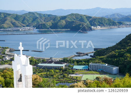 Villa Santorini (Tosa City, Kochi Prefecture) and the view from there *A resort hotel inspired by the Aegean Sea 126120939