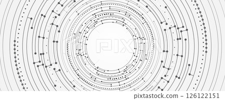 Futuristic abstract circuit technology concept background Futuristic abstract circuit technology concept background 126122151