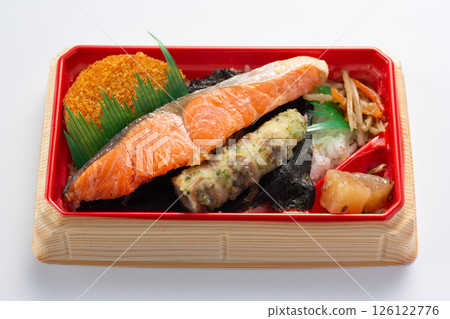 鮭魚便當(海藻便當) 鮭魚便當(海藻便當) 126122776