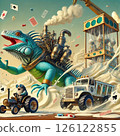 一隻鼴鼠、一隻鬣蜥和一輛自卸卡車在奇幻世界中穿梭 126122855