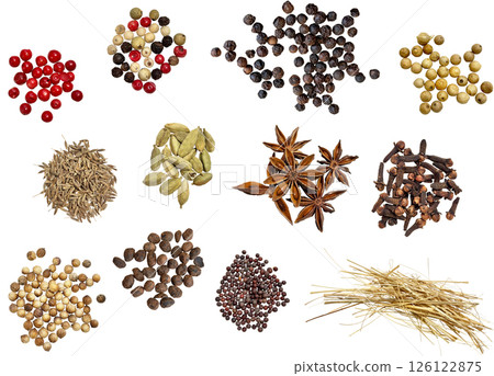 Cutout material set - Spices 2 (whole) 126122875