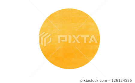 侘寂（橘色、橘色圓圈、圓形材質） 126124586