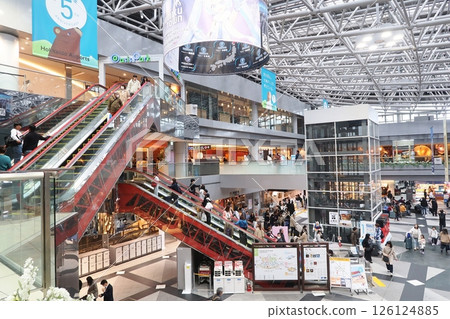 Shopping World in the New Chitose Airport terminal building Shopping World in the New Chitose Airport terminal building 126124885