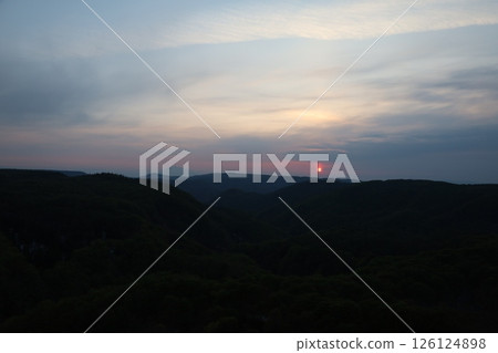 Evening view from Jogakura 126124898