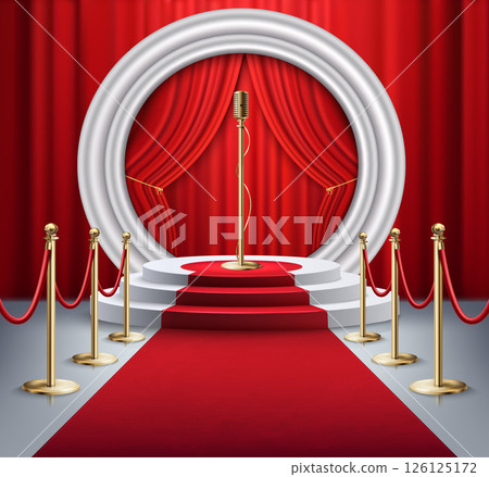 Elegant Red carpet Background 126125172