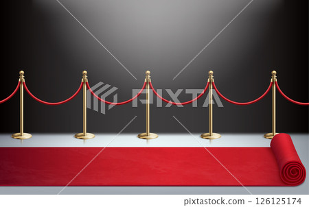 Red carpet Realistic Composition Red carpet Realistic Composition 126125174