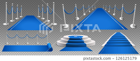 Blue carpet Element Collection 126125179