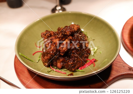 Signature Spicy Black Sauce Chicken 126125220