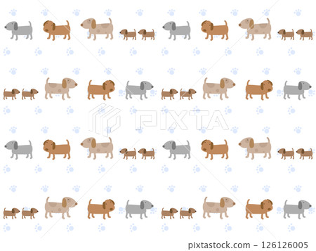 狗狗無縫圖案 B-1 狗狗無縫圖案 B-1 126126005