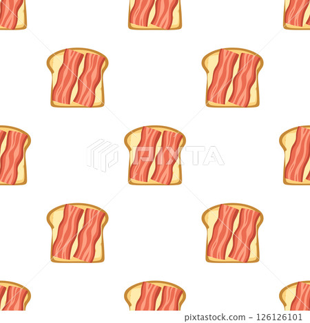 sandwich with bacon seamless pattern sandwich with bacon seamless pattern 126126101