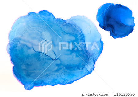 Watercolor-style background material Watercolor-style background material 126126550