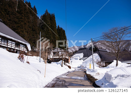 Aooni Village in early spring 126127145